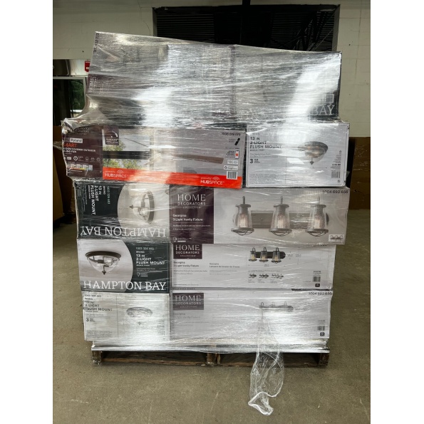 Buy Home Depot Mixed Lights/Fans Pallet