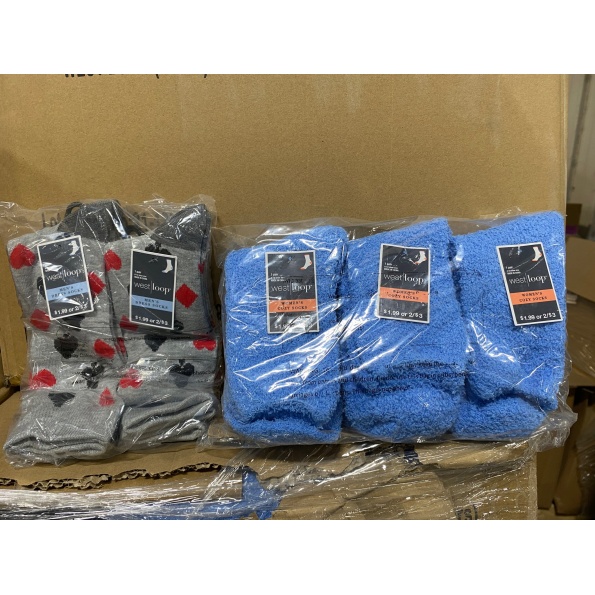 Buy Assorted Brand New Socks (3744 Pcs Pallet)