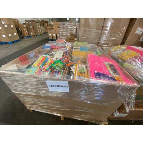 Buy School Supply Pallets (1000 Pcs Pallet)